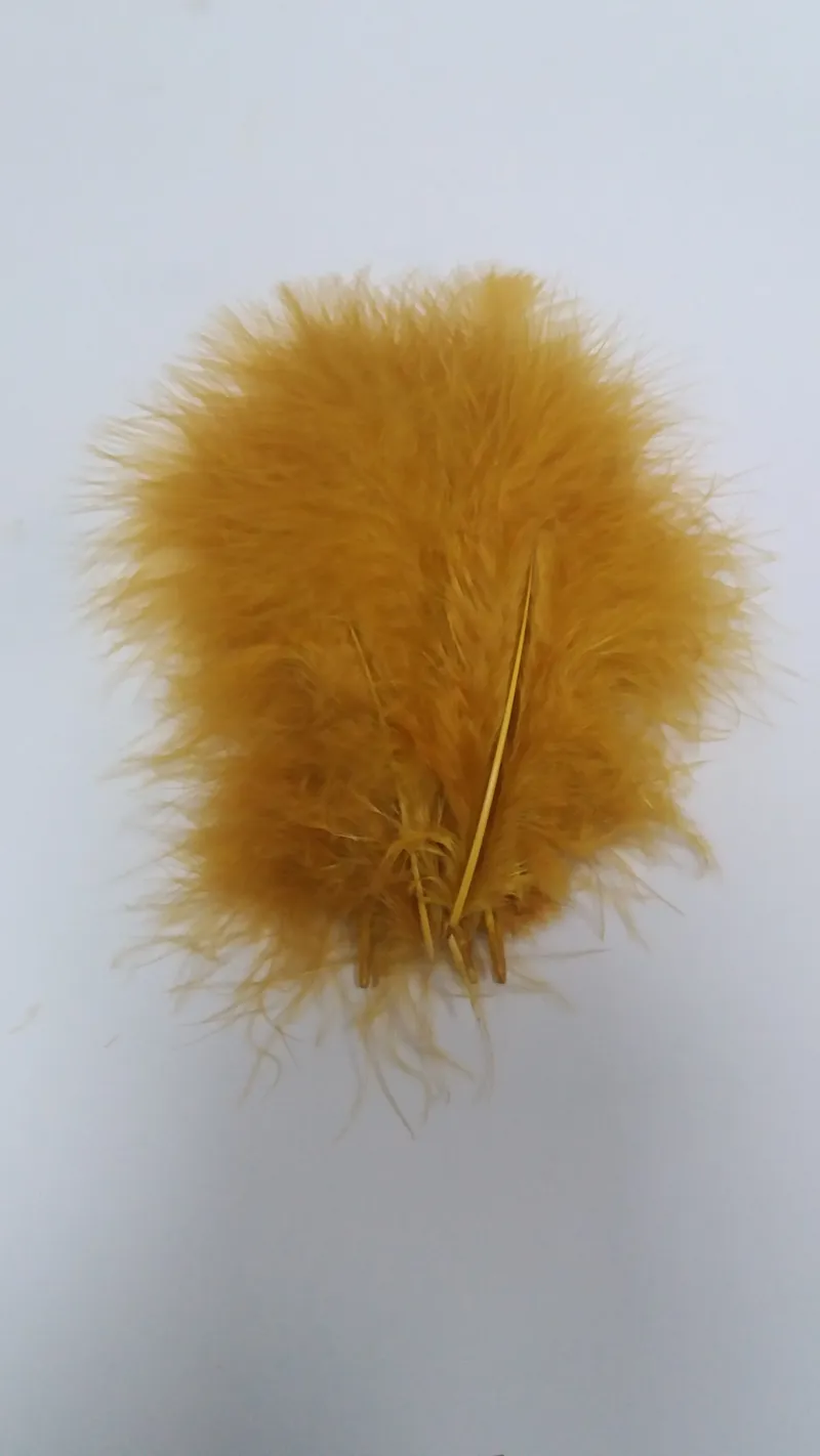 Flybox Premium Marabou in Golden Olive-2